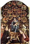 Lorenzo Lotto Madonna of the Rosary oil painting reproduction
